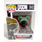 Doom Marine Rojo #90 Gamestop Exclusive Funko