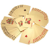 Cartas Remis Baraja Doradas Plateadas Poker Durable Flexible