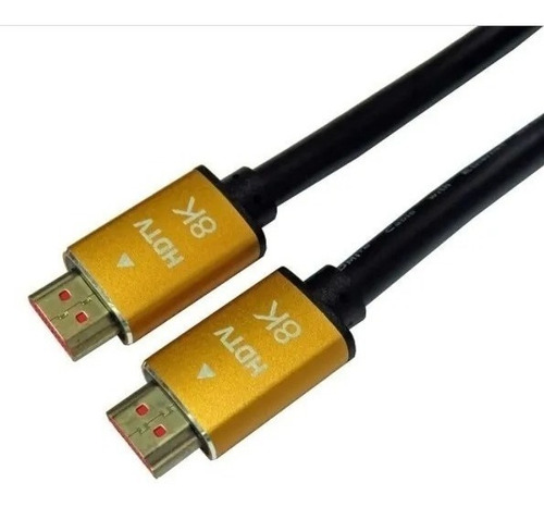 Cabo Hdmi 8k 2.1 Hdr Dinamico 2 Metros 19p Super Ultra Hd