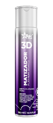 Magic Color Gloss 3d Matizador Platinum Branco 300ml