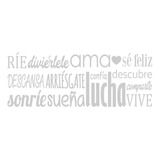 Vinilo Decorativo Frase Personalizada