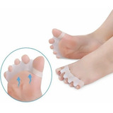 Pack 2, Separador Dedos Pie Silicona  Dedos Hallux Valgus