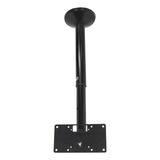 Suporte Tv De Teto Gira 360 19 32 40 42 48 50 56 Polegadas Cor Preto