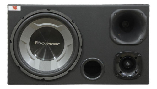 Caixa Trio 12'' Pioneer Ts-w3060br + Und400 + Unt400