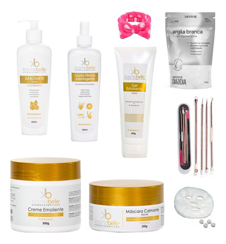 O Melhor Kit Limpeza De Pele Profunda Profissional Skin Care