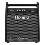 Caixa Amplificador Para Bateria Elêtronica Roland Pm-100 80w Cor Preto 110v