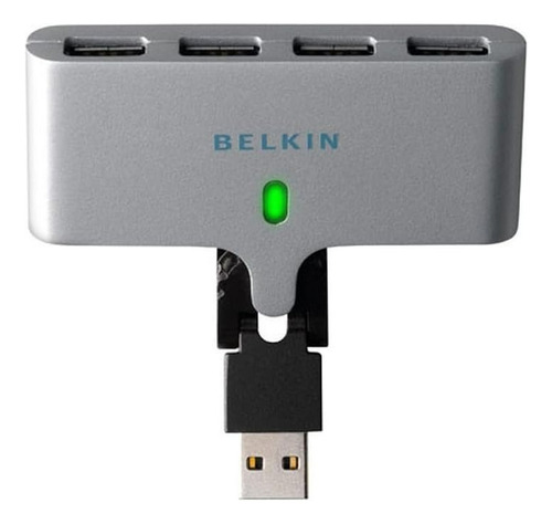 Hub Usb Belkin 4 Puertos Giratorio Múltiple Para Pc/mac