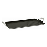 Select By Ekco Plancha Rectangular Doble Quemador Con Grill,