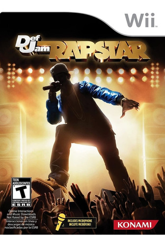 Wii & Wii U - Def Jam Rapstar - Juego Físico - Original