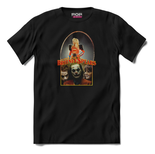 Playera Unisex Britney Spears Circus Con Joker Y Thalia