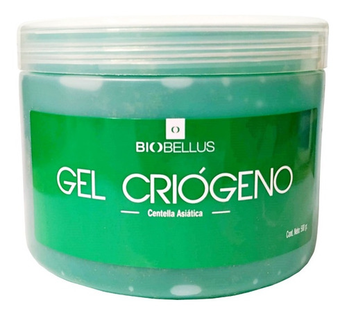 Gel Criogeno Centella Asiatica X 500 Gr Biobellus