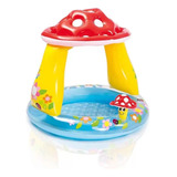 Piscina Inflável Infantil Intex Bebê Cogumelo Divertido 45l