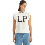 Camiseta Lança Perfume Muscle Ve24 Off White Feminino