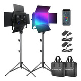 Greatlpt Kit De Iluminacion De Fotografia Profesional De 2 P