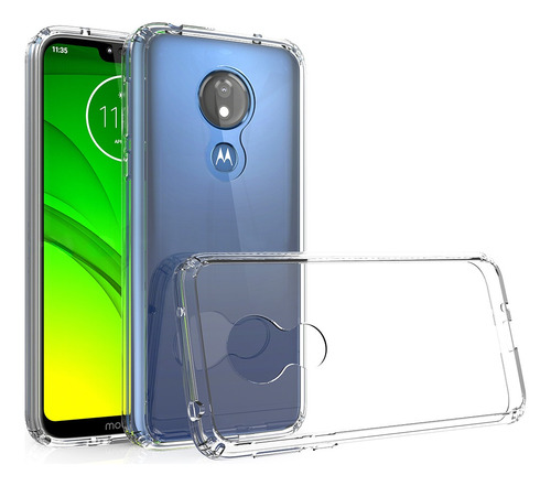 Funda Reforzada Acrílico Compatible Con Moto G7 Power