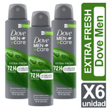 Desodorante Hombre, Dove, Rexona, Nivea Pack X6 Unid