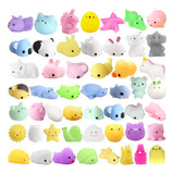 5 Squishy Mochi Animals Antiestres Aleatorios Souvenir 3cm 