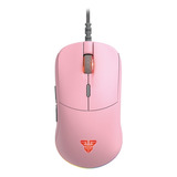 Mouse Gamer Fantech Helios Ux3 Rgb Color Rosa