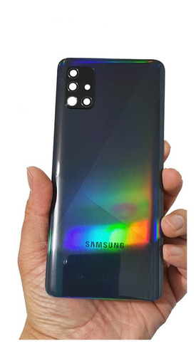 Tapa Trasera Samsung Galaxy A51 Con Cristal Camara