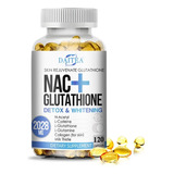 Glutathione Glutation Nac Colageno Milk Thistle 120caps