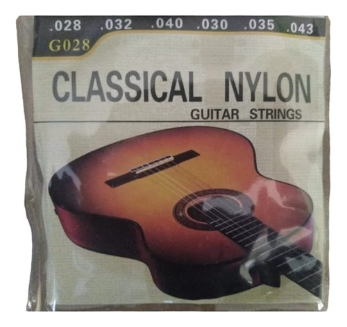 Encordado Cuerdas Para Guitarra Clásica Nylon