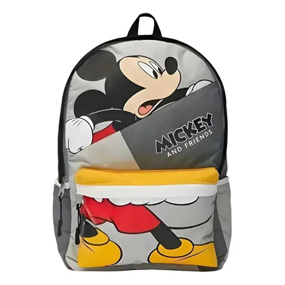 Mochila Infantil Mickey Mouse Tamaño Mini Para Preescolar Y Guardería, Con Compartimentos, Ligera Para Niños Y Regalo De Cumpleaños Regreso A Clases | Meses sin interés