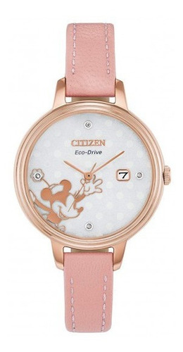 Reloj Eco Drive Disney Mod Ew2448-01w Mujer Citizen