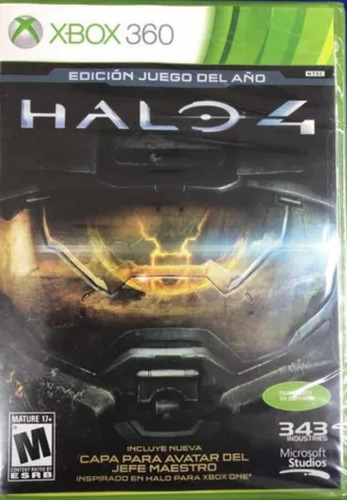Halo 4 Edición Juego Del Año