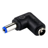 Adaptador 90 Grados Macho Hembra Plug 5.5 X 2.1 Mm 