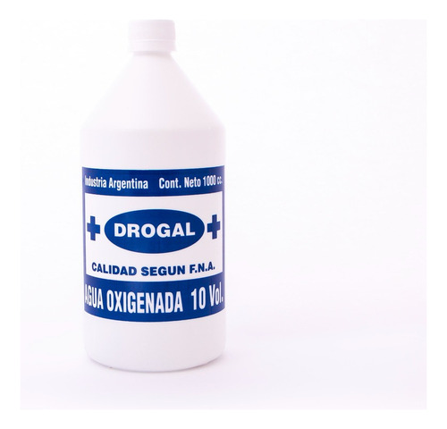 Agua Oxigenada 10v X 1 Litro Drogal