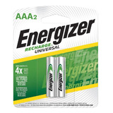  Energizer Aaa Por2 Recargable 700 Mah Made In Japón