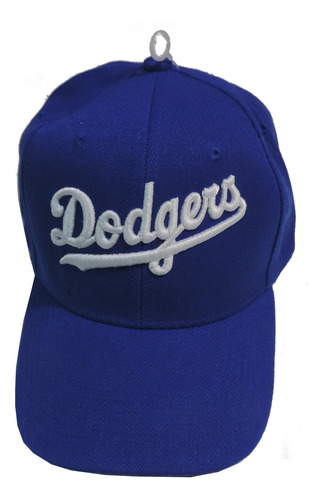 Dodgers Gorra Curva Cda Logo Cursivo Beisbol Los Angeles Bk