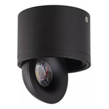 Spot Led Sobrepor Skel 24° 7w 3000k Preto Nordecor 6317 110v/220v