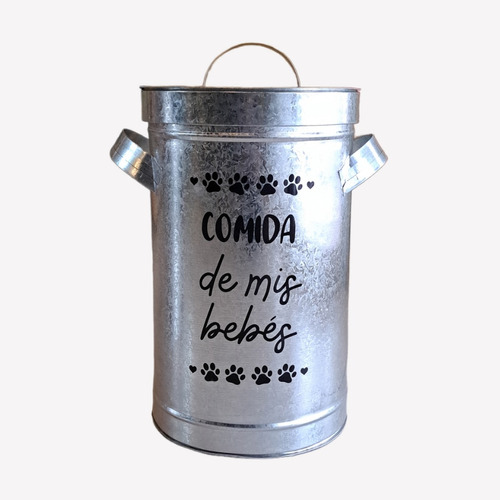 Tacho Contenedor Alimento Balanceado Perro Gato Mascota 15kg