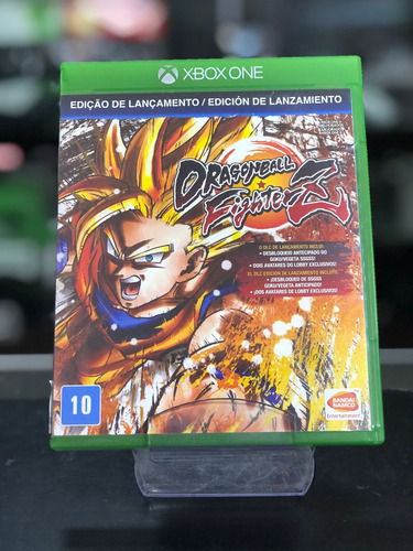 Dragon Ball Fighter Z Ed Lançamento Xbox One Midia Física