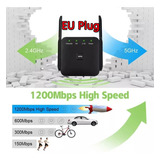 1200mbps Dupla Freqüência 2.4g/5g Repetidor Wifi Sem Fio