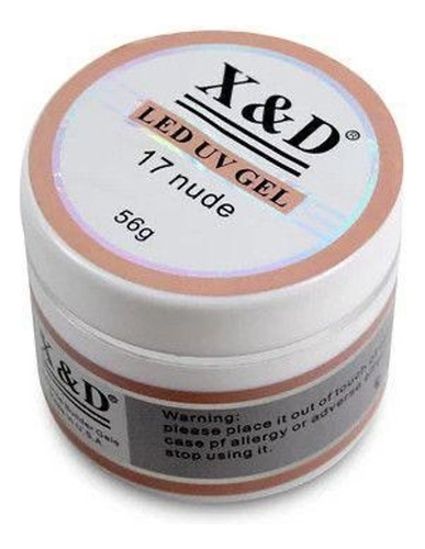 Gel X & D Led Uv Gel 56g Alongamento Unha Profissional Xed