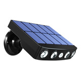 Sensor Doméstico De Luz De Pared Led Solar Impermeable