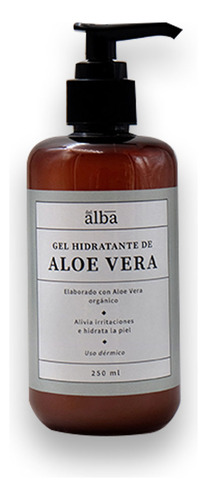 Aloe Vera Gel Hidratante  250 Ml Del Alba