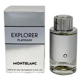 Mont Blanc Explorer Platinum Eau De Parfum 100ml Para Hombre