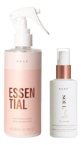 Kit Oleo Blend Soul Color + Leave-in Essential 260ml - Braé