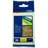 Cintas Brother P/rotul Tzemq835 Blanco/dorado 12 Mm