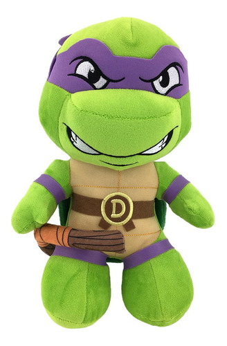 Peluche De Las Tortugas Ninja - Color Verde Donatello