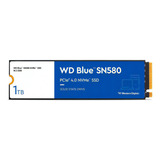 Estado Solido Western Digital Blue 1tb M.2 Sn580 Wds100t3b0e Color Azul