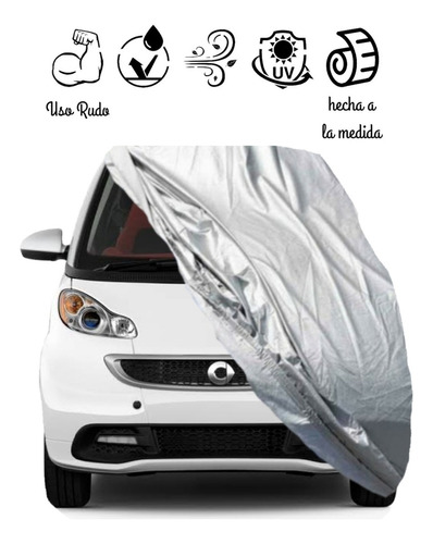 Lona / Lona / Cubre Auto Smart Fortwo Con Broche 2015