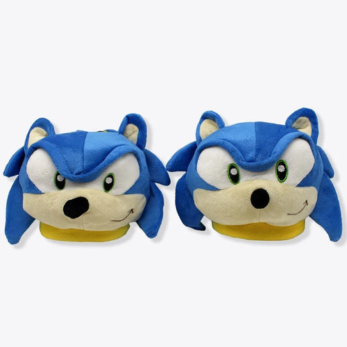 Pantufa 3d Sonic G 39 40 41  Oficial Zona Criativa