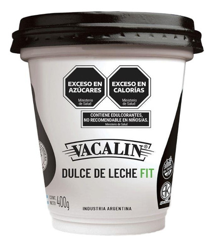 Dulce De Leche Vacalin Light Pack 12 Unid X 400 G Liniers