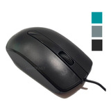 Mouse Optico Usb 3d 1200dpi Autocad Preto Top 1.4m Cabo