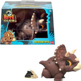 Boneco Dinossauro Jurassic World Bite Club Triceratops Luxo