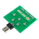 Dock Flex Teste De Conector Micro Usb Ou Lightning P Escolha